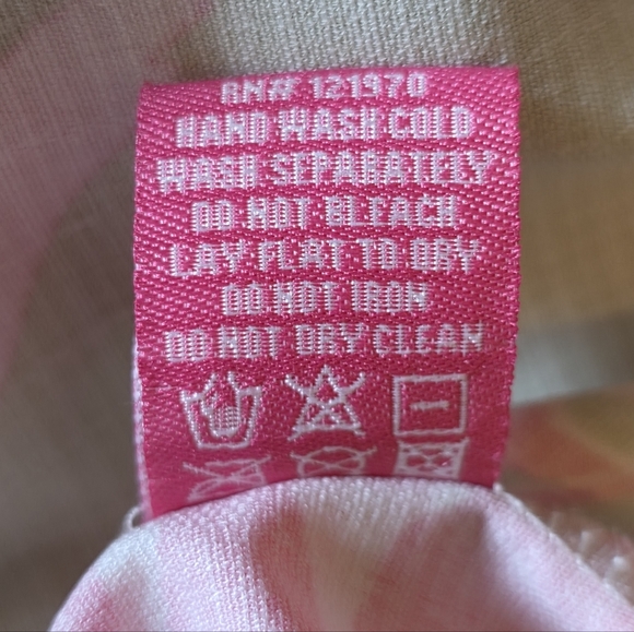 Flying Tomato ONLY A MEMORY WOVEN ROMPER Green Fuschia Size M - Picture 10 of 12